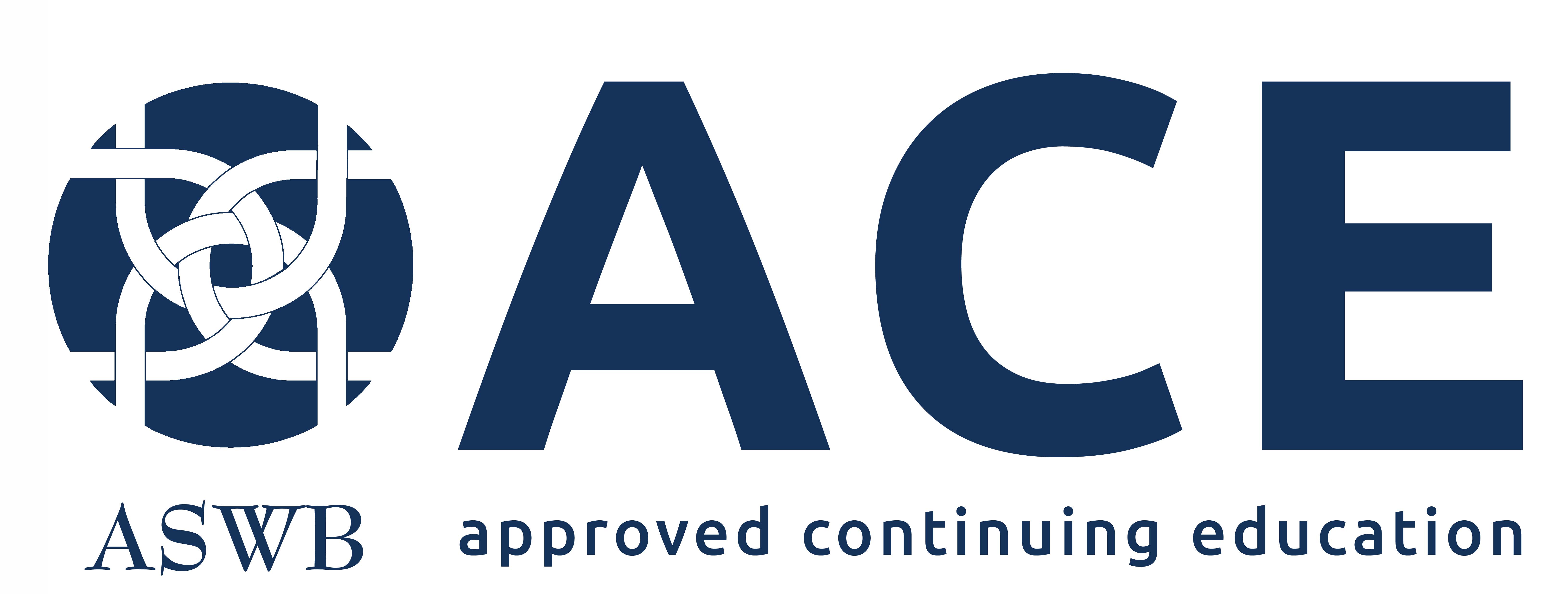 ACE ASWB Approved CE Logo